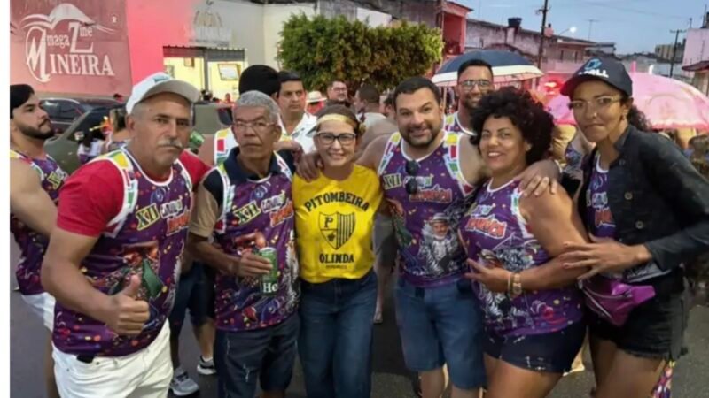 Débora Almeida percorreu 1.060 km sob trovoadas de verão, no final de semana, cumprindo agenda intensa de visitas pelo Agreste