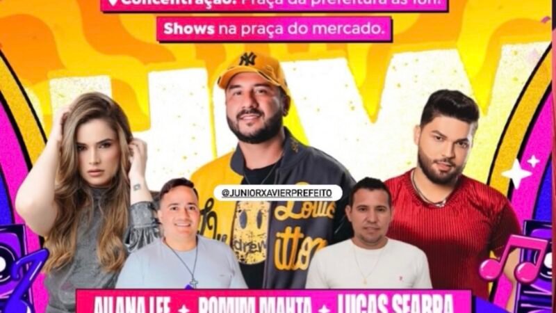 Carnaval 2026 de Bernardo do Mearim promete arrastar multidões com o “Vem Que Tem – Ano 4”