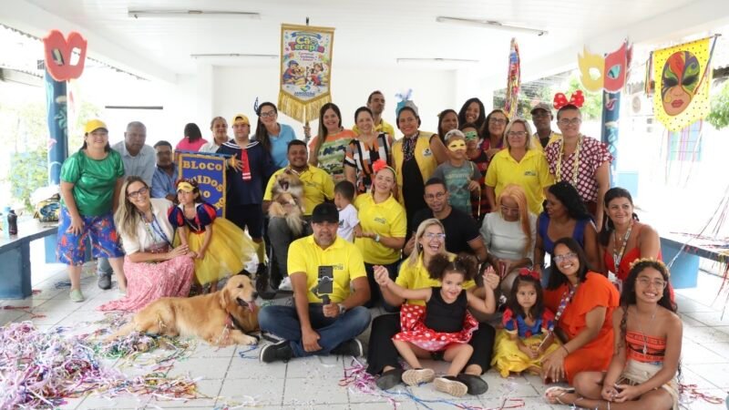 Crianças atípicas do Jaboatão dos Guararapes se divertem no Bloquinho Cão Terapia