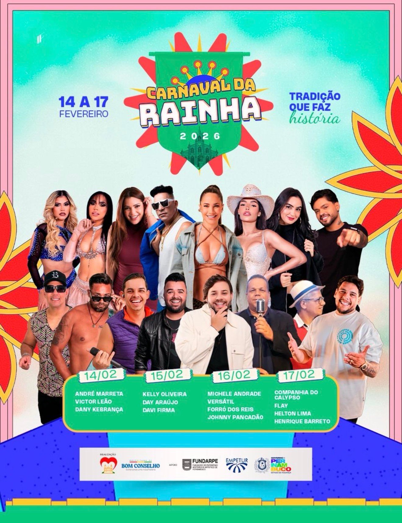 Carnaval da Rainha começa amanhã com quatro dias de festa e assinatura da ordem de serviço para calçamento de 19 ruas