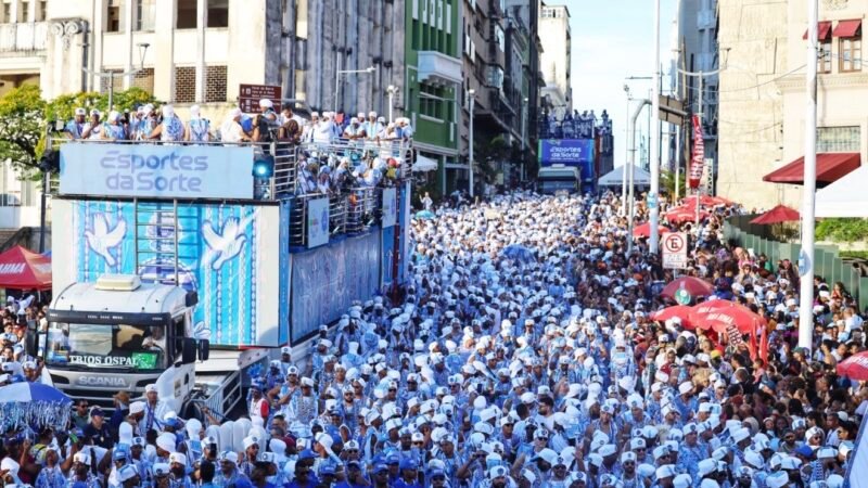 Com apoio do Estado, Filhos de Gandhy desfila neste domingo de Carnaval