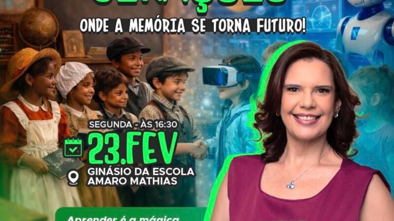 Água Preta realiza abertura do ano letivo 2026 com palestra inspiradora e tema “Conectando Gerações”