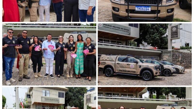 Prefeito Andrei, em parceria com o Governo do Estado, entrega nova viatura da Ronda Maria da Penha e reforça rede de proteção às mulheres em Juazeiro