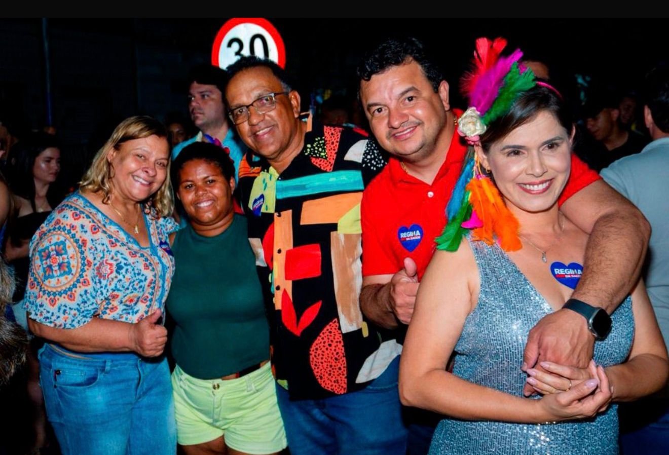 Entre irreverência e alegria, Regina da Saúde marca presença no Bloco das Virgens, em Águas Belas