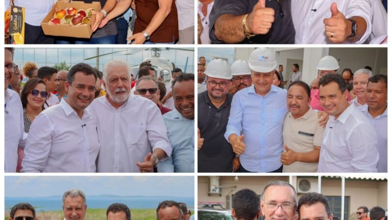 Andrei participa das comemorações dos 37 anos de Sobradinho, ao lado do prefeito, ministro Rui Costa e senador Jaques Wagner