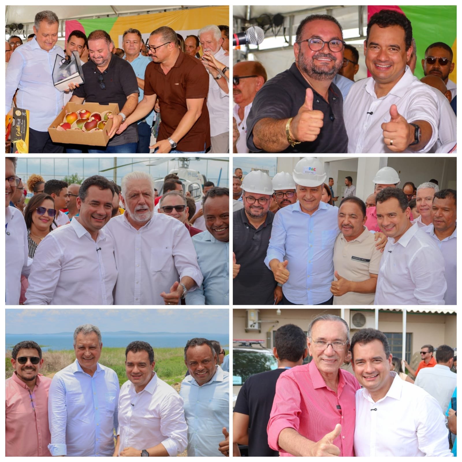 Andrei participa das comemorações dos 37 anos de Sobradinho, ao lado do prefeito, ministro Rui Costa e senador Jaques Wagner