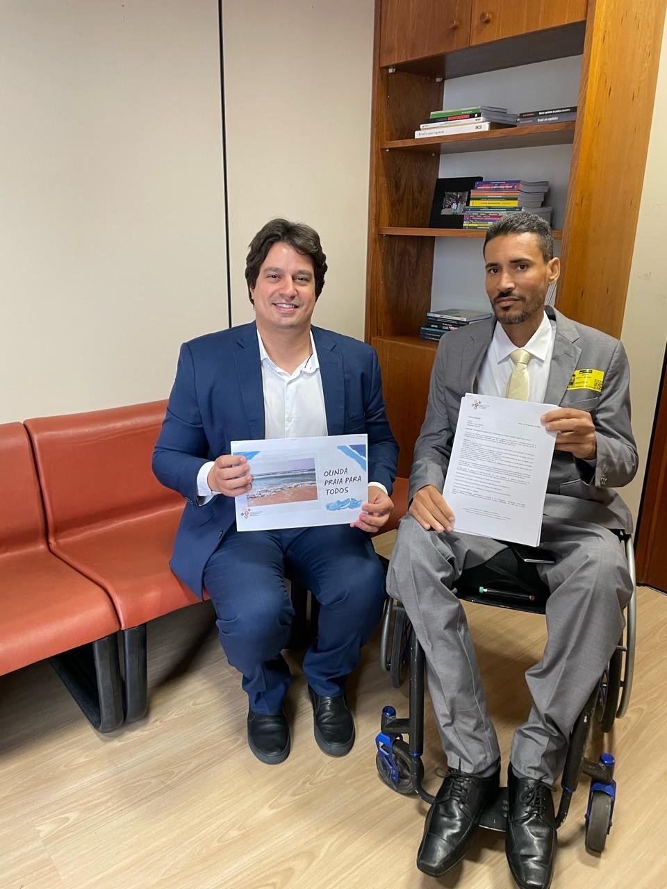 MOMENTO HISTÓRICO PARA AS PESSOAS COM DEFICIÊNCIA EM OLINDA