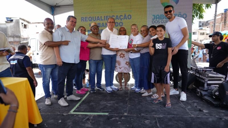 Prefeitura do Jaboatão assina ordem de reurbanização em Aritana