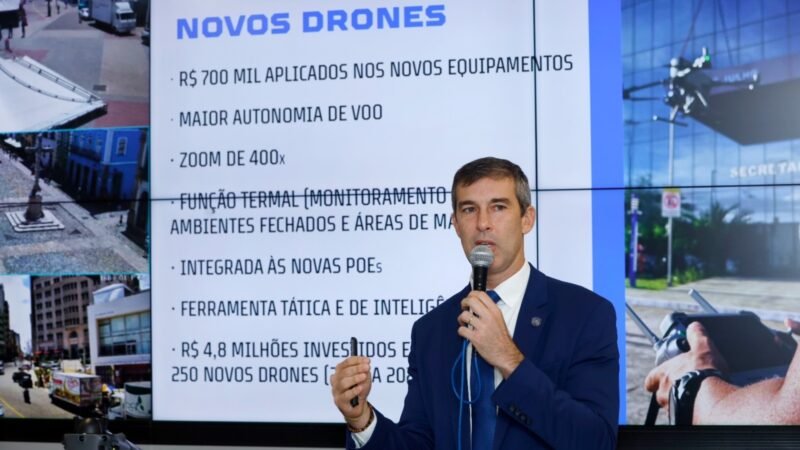 Governo do Estado entrega novos superdrones para intensificar combate a facções criminosas na Bahia