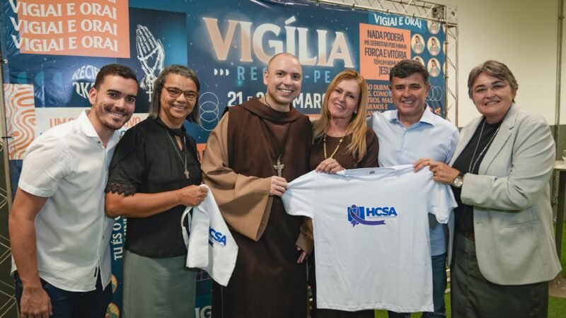 Frei Gilson abençoa primeiro Hospital do Câncer do Sertão do Araripe