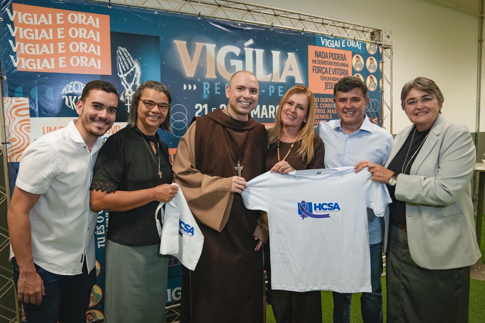 Frei Gilson abençoa primeiro Hospital do Câncer do Sertão do Araripe