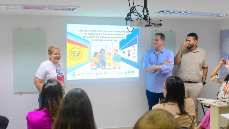 Prefeitura do Jaboatão e Shopping Guararapes iniciam elaboração de guia para atendimento a crianças e adolescentes em situação de vulnerabilidade