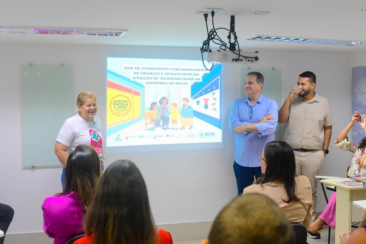 Prefeitura do Jaboatão e Shopping Guararapes iniciam elaboração de guia para atendimento a crianças e adolescentes em situação de vulnerabilidade