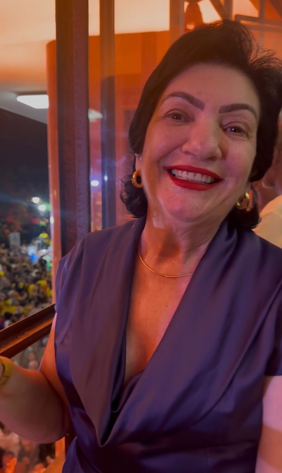 A prefeita de Floresta Rorró Maniçoba acompanhou diretamente do Cinema São Luiz a cerimônia do Oscar 2026, torcendo pelo ator Wagner Moura, indicado na categoria de Melhor Ator.