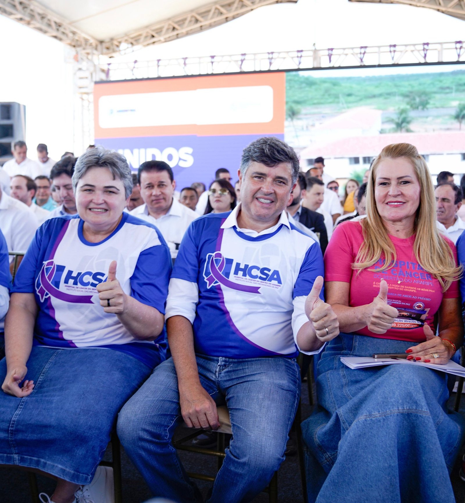 Eduardo da Fonte e Roberta Arraes comemoram primeiro mês de funcionamento dos procedimentos cardíacos 100% SUS no Sertão do Araripe