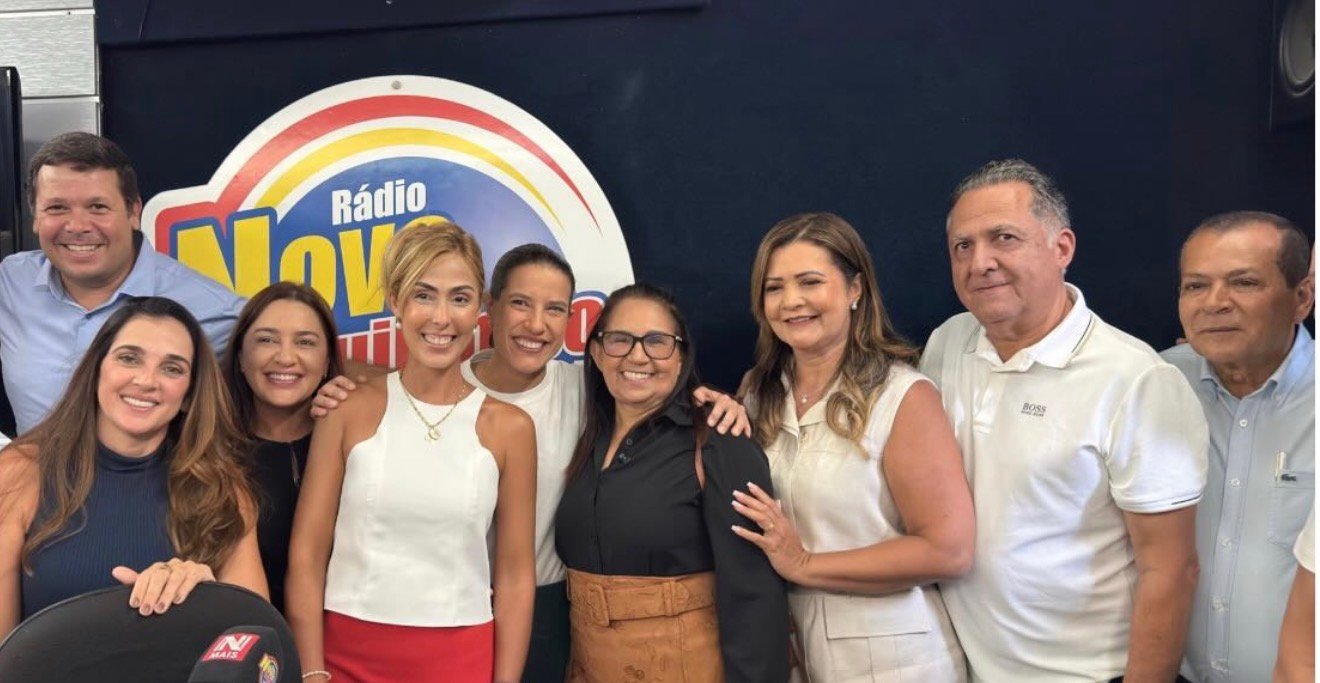 Em Palmares, ao lado da governadora Raquel Lyra, prefeitos Miruca e Júnior de Beto participam de entrevista em rádio e entrega de novo tomógrafo