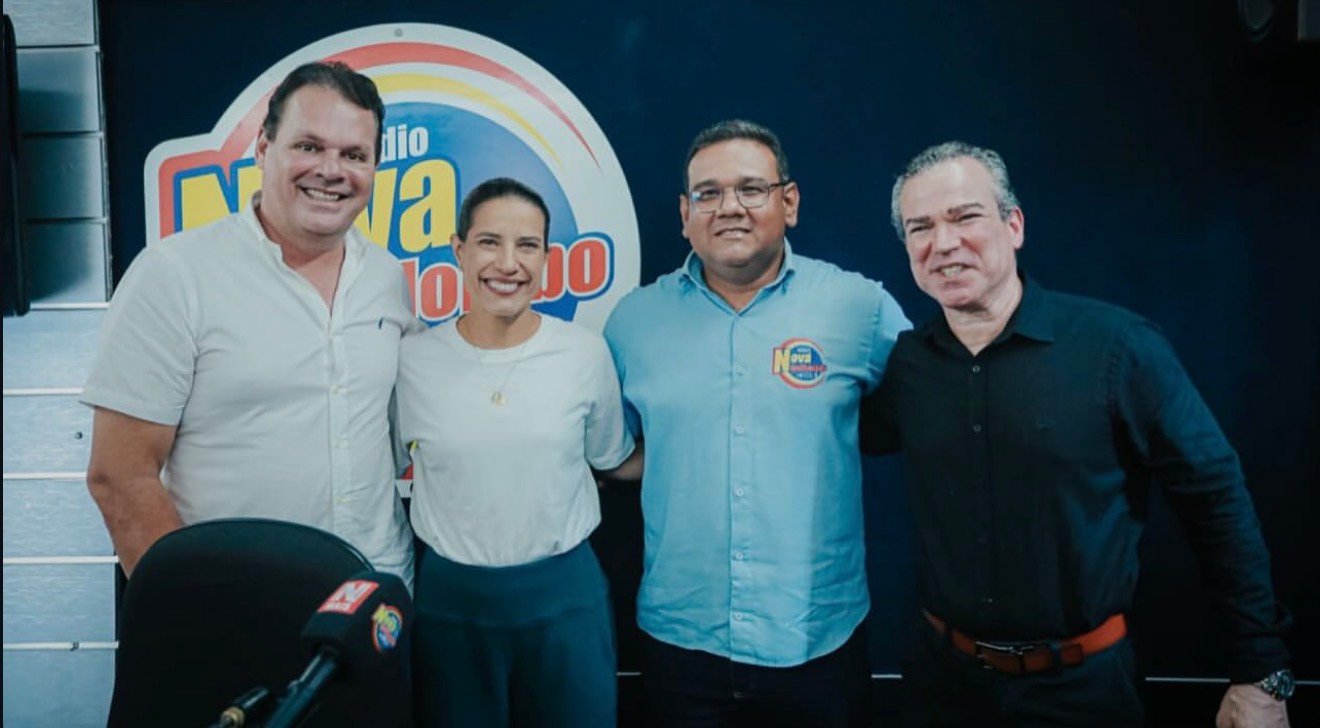 No comando de Dr. César Romero e Márcio Roger, Raquel Lyra concede entrevista na Rádio Nova Quilombo FM e anuncia ações para Palmares e toda a Mata Sul