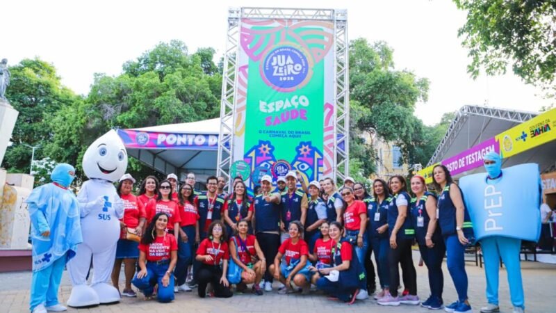 Reconhecimento que fortalece: Moção de Aplausos celebra atuação da Saúde de Juazeiro no Carnaval 2026