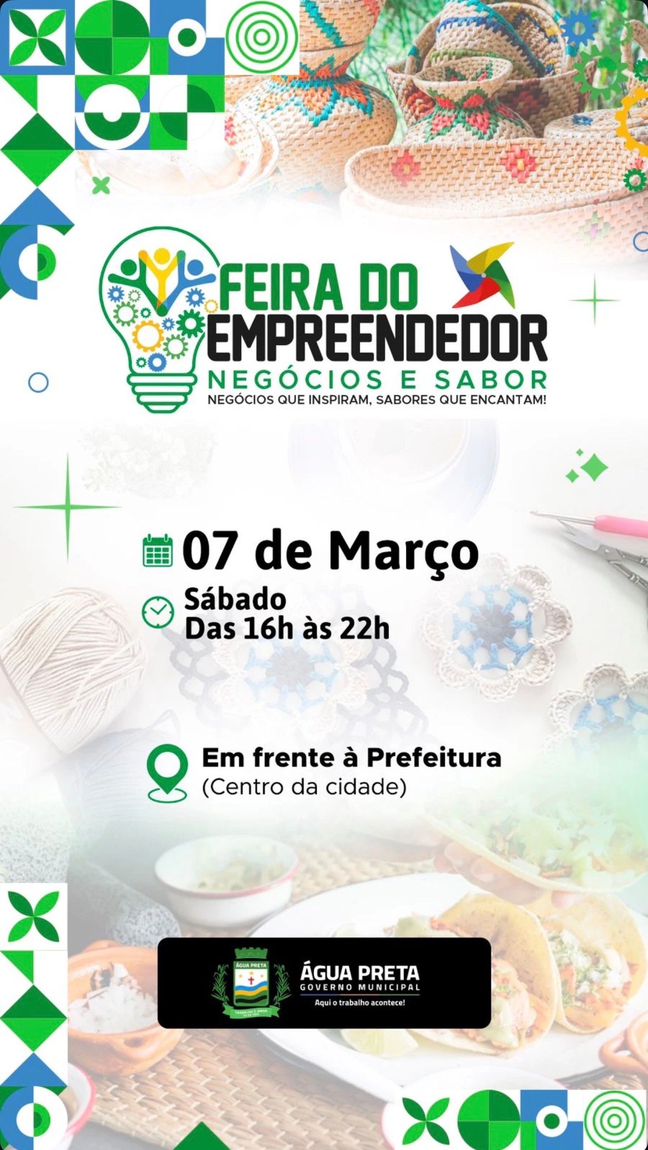 Água Preta realiza Feira do Empreendedor com foco em negócios e gastronomia