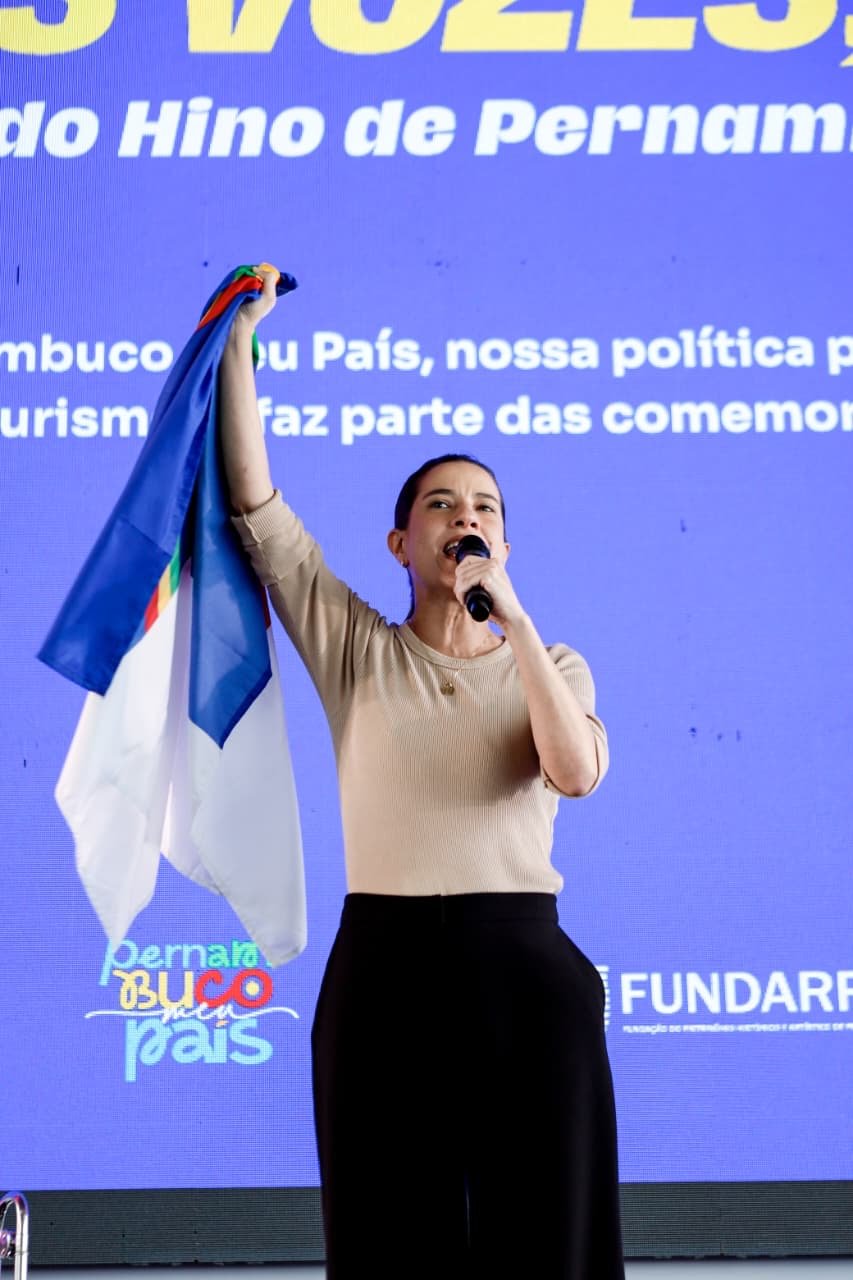 Governadora Raquel Lyra lança “Várias Vozes, um só Hino” com releituras do Hino de Pernambuco em múltiplos ritmos