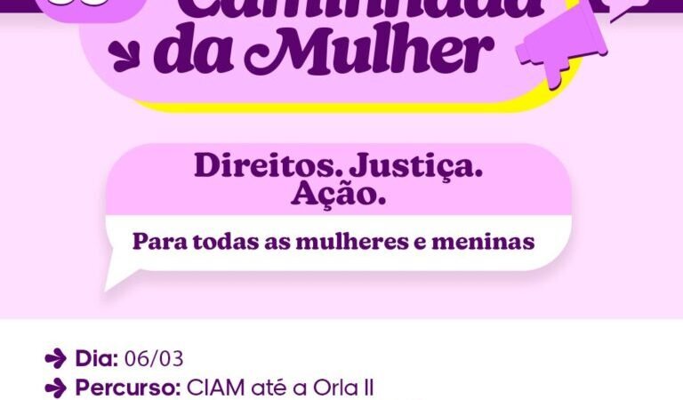Caminhada da Mulher reúne vozes contra a violência e reafirma luta por direitos em Juazeiro