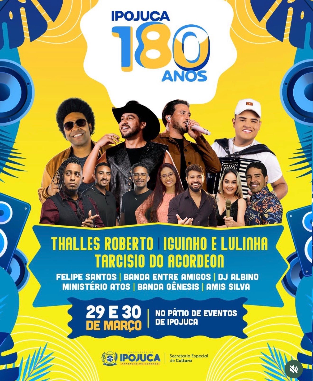 Prefeitura de Ipojuca vai celebrar festa de Emancipação, pelos seus 180 anos de história com shows de grandes atrações