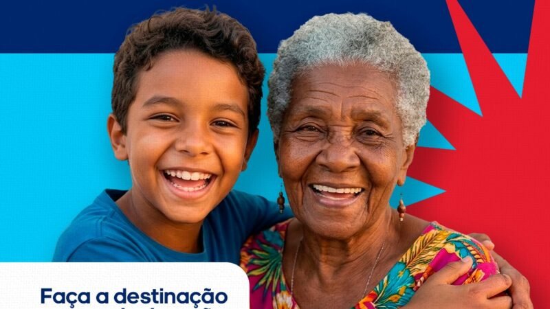 Contribuintes podem destinar parte do Imposto de Renda para fundos da infância e do idoso em Juazeiro