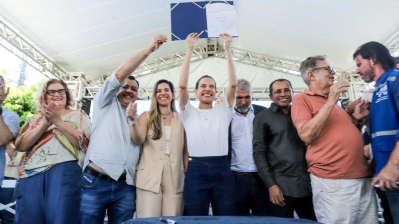 Em Goiana, na Mata Norte, governadora Raquel Lyra inaugura a nova sede da XII Geres, autoriza a construção de uma escola técnica e a implantação da PE-044