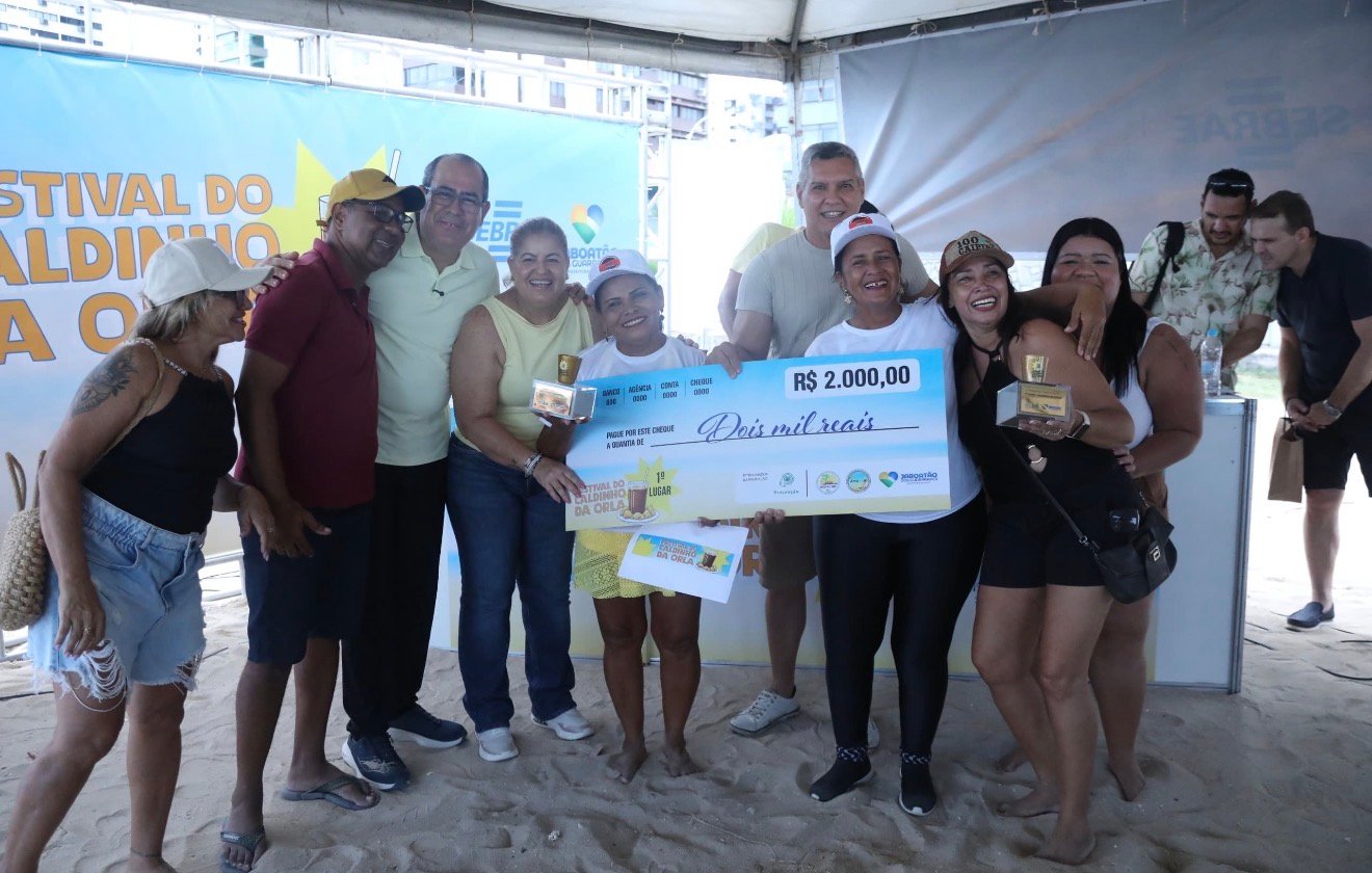 Final do Festival do Caldinho movimenta a Orla do Jaboatão e celebra a gastronomia e os empreendedores locais