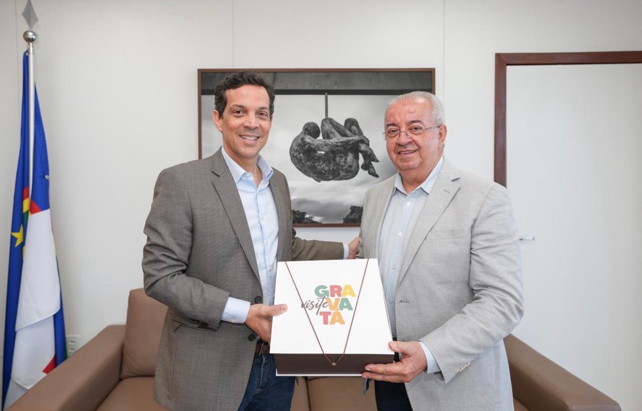 Prefeito de Gravatá Joselito Gomes realiza visita institucional ao presidente do TCE-PE no Recife