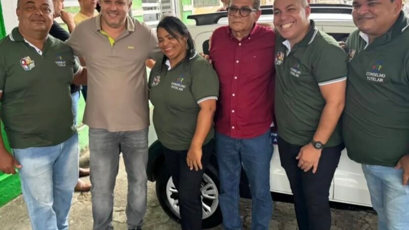 Prefeito Miruca se reúne com conselheiros tutelares de Água Preta e reforça união em defesa das crianças e adolescentes e entrega novo carro