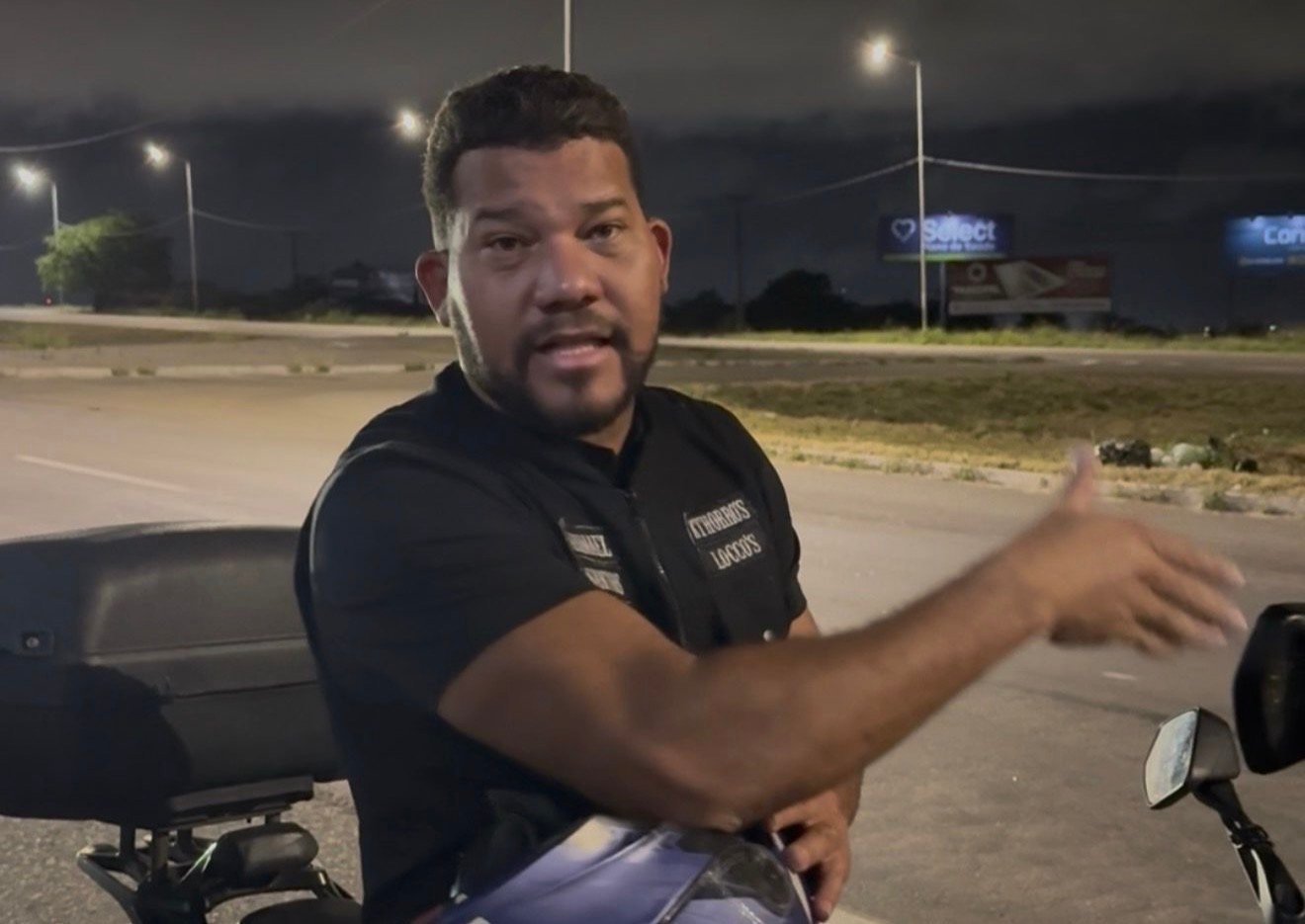 Abimael Santos mostra trecho perigoso na BR-104 em Caruaru e cobra soluções