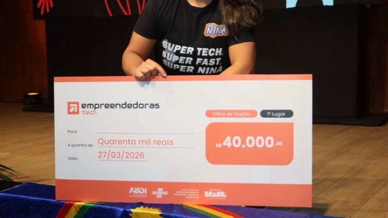 Recifense Simony César conquista 1º lugar no Empreendedoras Tech em Brasília