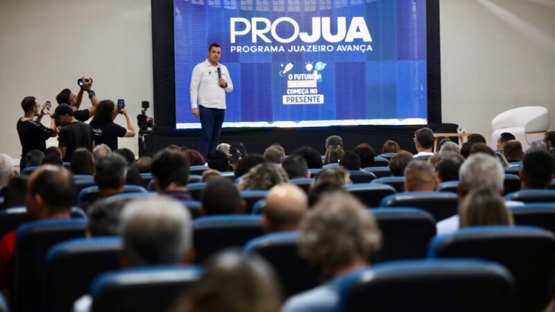 Prefeito Andrei apresenta PROJUA com pacote histórico de investimento bilionário e transformação urbana e social em Juazeiro