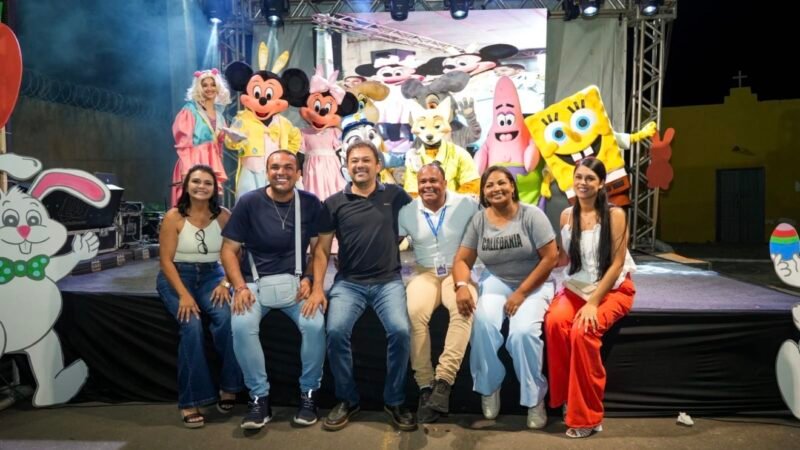 Gestão Evilásio Mateus e Bringel Filho leva projeto Páscoa Feliz aos bairros de Araripina