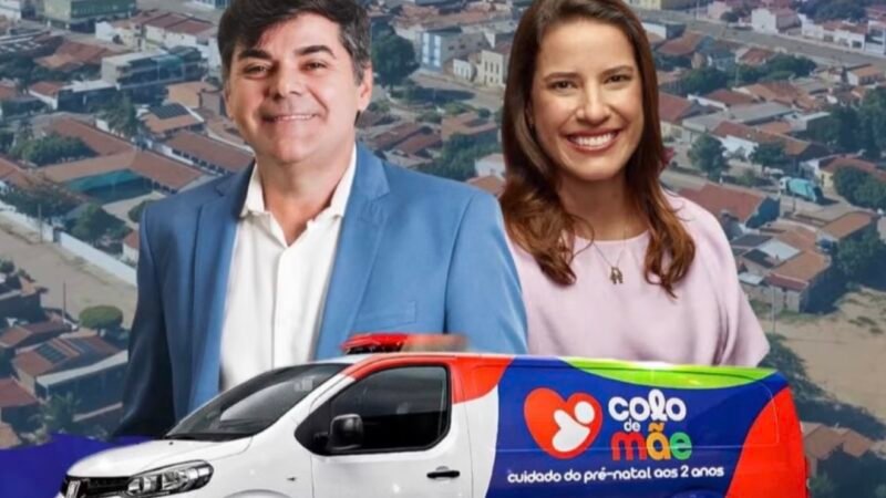 Ambulância nova chega para reforçar atendimento à saúde através do Programa Colo de Mãe em Belém do São Francisco em parceria do prefeito Calby e a governadora Raquel Lyra