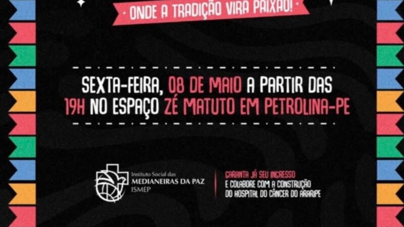 Solidariedade e Forró: 3ª Edição do São João do ISMEP Arrecada Fundos para o Hospital do Câncer do Araripe