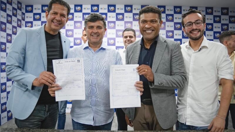Joel da Harpa se filia a Federação União Progressista e Dr. Pastor Esdras Cabral anuncia pré-candidatura a deputado federal