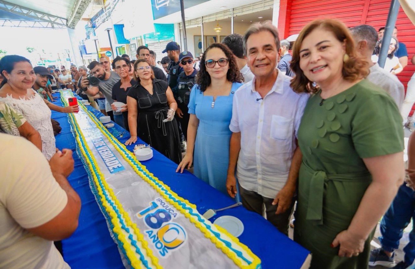 Carlos Santana lidera celebração dos 180 anos de Ipojuca com programação histórica e corte de bolo gigante