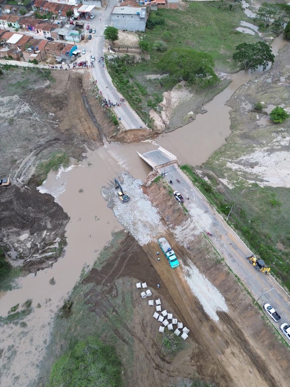 Enchente em Calçado causa prejuízo estimado em R$ 11 milhões e mobiliza força-tarefa para reconstrução