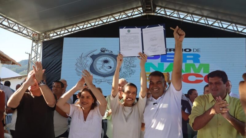 Prefeito Eder Waltter agradece investimentos do Governo do Estado em Vicência