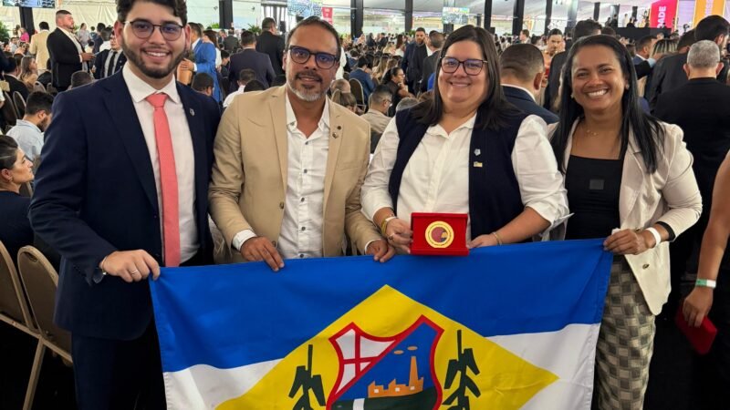 Prefeita Carol Jordão ganha selo de ouro na Educação de sua gestão