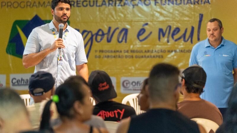 Prefeitura inicia processo de regularização fundiária na comunidade da Perquímica, em Prazeres