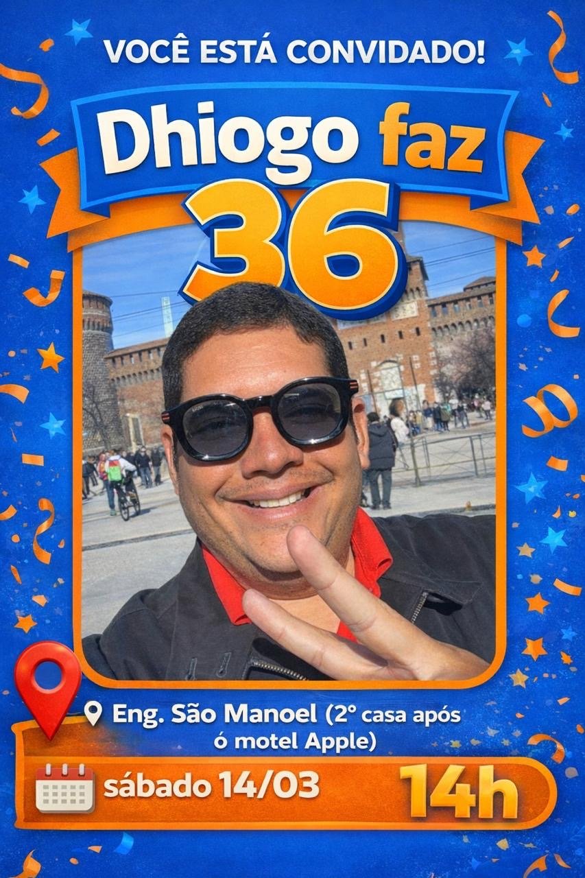 🎉Convite Especial! 🎉