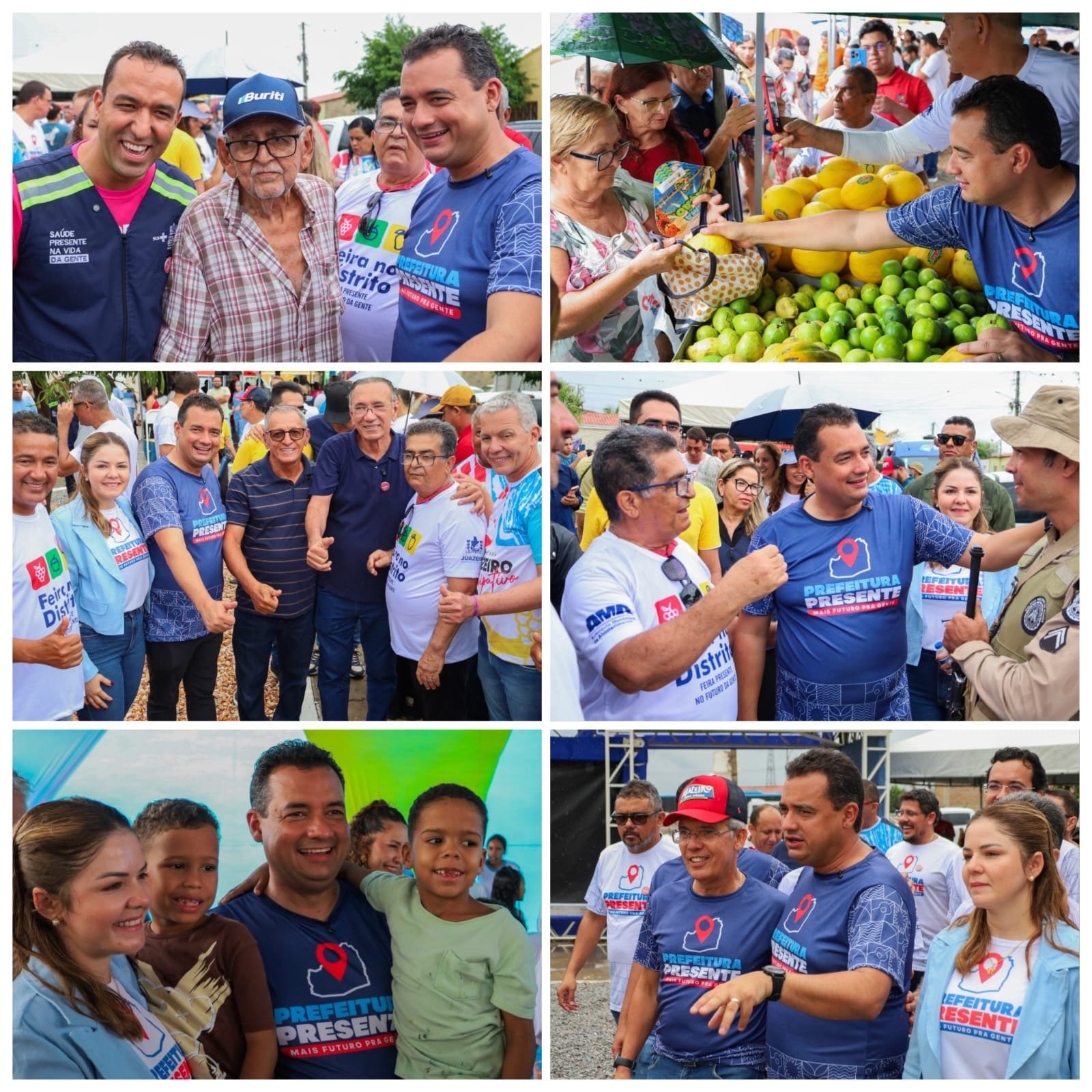 Prefeito de Juazeiro entregou ambulância e anunciou obras de pavimentação, durante a segunda edição do Prefeitura Presente em Pinhões