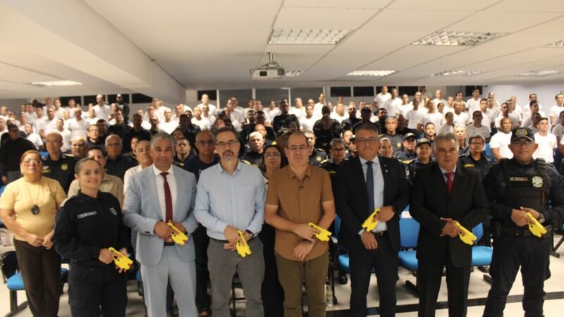 Jaboatão adere ao Município Mais Seguros e recebe equipamentos para Guarda Cidadã
