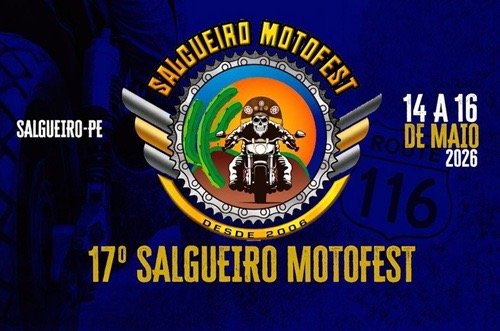 Com apoio da prefeitura e do Governo dle Pernambuco, 17° Salgueiro Moto Fest terá show de Toni Garrido (Cidade Negra)