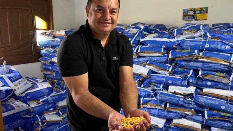 Prefeitura de Itaíba inicia distribuição de 19 toneladas de sementes