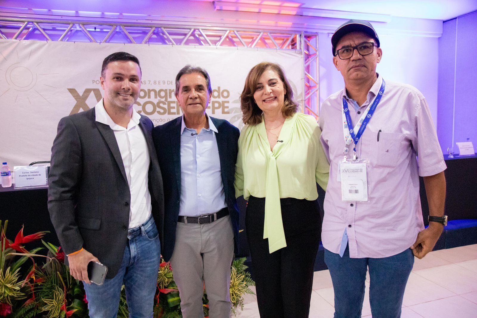 Carlos Santana destaca compromisso de Ipojuca com o SUS ao sediar congresso estadual de saúde