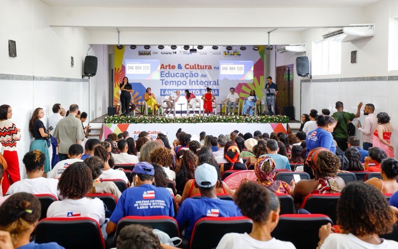 Governo do Estado, Minc e MEC lançam ação para fortalecer arte e cultura na educação integral